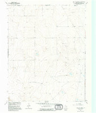 West of Kerrick Texas Historical topographic map, 1:24000 scale, 7.5 X 7.5 Minute, Year 1964