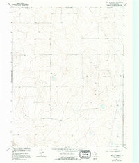 West of Kerrick Texas Historical topographic map, 1:24000 scale, 7.5 X 7.5 Minute, Year 1964