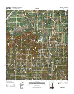 West Point Texas Historical topographic map, 1:24000 scale, 7.5 X 7.5 Minute, Year 2013