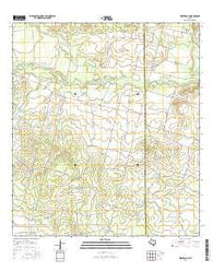 West Ranch Texas Current topographic map, 1:24000 scale, 7.5 X 7.5 Minute, Year 2016