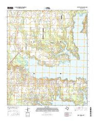 West Tawakoni Texas Current topographic map, 1:24000 scale, 7.5 X 7.5 Minute, Year 2016