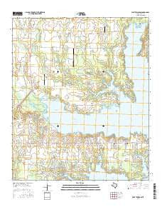 West Tawakoni Texas Current topographic map, 1:24000 scale, 7.5 X 7.5 Minute, Year 2016