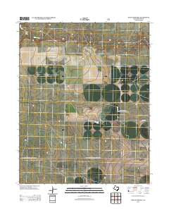 West of Brickel Texas Historical topographic map, 1:24000 scale, 7.5 X 7.5 Minute, Year 2012