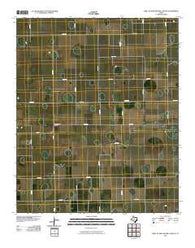 West of Dick Moore Canyon Texas Historical topographic map, 1:24000 scale, 7.5 X 7.5 Minute, Year 2010