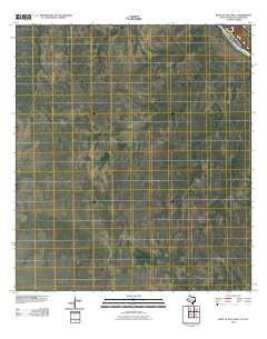 West of Salt Well Texas Historical topographic map, 1:24000 scale, 7.5 X 7.5 Minute, Year 2010