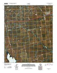 Westbrook Texas Historical topographic map, 1:24000 scale, 7.5 X 7.5 Minute, Year 2010