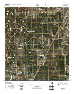 Westcott Texas Historical topographic map, 1:24000 scale, 7.5 X 7.5 Minute, Year 2010