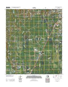 Westcott Texas Historical topographic map, 1:24000 scale, 7.5 X 7.5 Minute, Year 2013