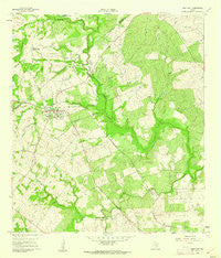 Westhoff Texas Historical topographic map, 1:24000 scale, 7.5 X 7.5 Minute, Year 1960