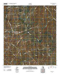 Westhoff Texas Historical topographic map, 1:24000 scale, 7.5 X 7.5 Minute, Year 2010