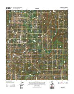 Westhoff Texas Historical topographic map, 1:24000 scale, 7.5 X 7.5 Minute, Year 2013