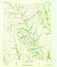 Weston Texas Historical topographic map, 1:24000 scale, 7.5 X 7.5 Minute, Year 1961