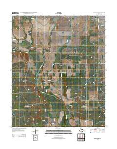 Westover Texas Historical topographic map, 1:24000 scale, 7.5 X 7.5 Minute, Year 2013