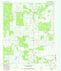 Westover SE Texas Historical topographic map, 1:24000 scale, 7.5 X 7.5 Minute, Year 1966
