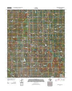 Westover SW Texas Historical topographic map, 1:24000 scale, 7.5 X 7.5 Minute, Year 2012