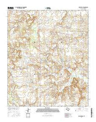 Westover SW Texas Current topographic map, 1:24000 scale, 7.5 X 7.5 Minute, Year 2016