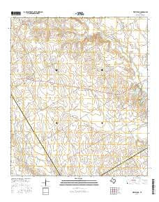 Westphalia Texas Current topographic map, 1:24000 scale, 7.5 X 7.5 Minute, Year 2016