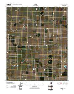 Westway Texas Historical topographic map, 1:24000 scale, 7.5 X 7.5 Minute, Year 2010