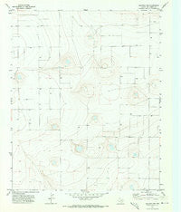 Westway NW Texas Historical topographic map, 1:24000 scale, 7.5 X 7.5 Minute, Year 1971