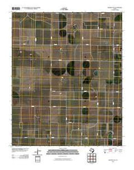 Westway NE Texas Historical topographic map, 1:24000 scale, 7.5 X 7.5 Minute, Year 2010