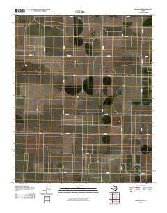 Westway NE Texas Historical topographic map, 1:24000 scale, 7.5 X 7.5 Minute, Year 2010