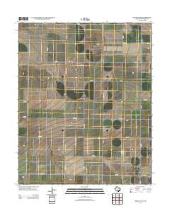 Westway NE Texas Historical topographic map, 1:24000 scale, 7.5 X 7.5 Minute, Year 2012