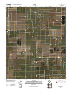 Westway NW Texas Historical topographic map, 1:24000 scale, 7.5 X 7.5 Minute, Year 2010