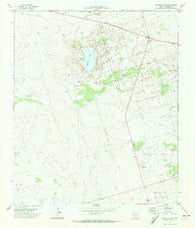 Whalen Lake Texas Historical topographic map, 1:24000 scale, 7.5 X 7.5 Minute, Year 1971