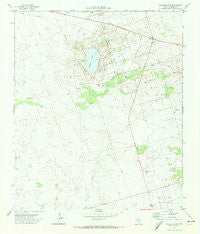 Whalen Lake Texas Historical topographic map, 1:24000 scale, 7.5 X 7.5 Minute, Year 1971