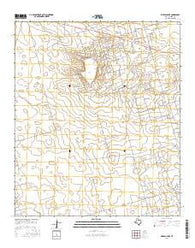 Whalen Lake Texas Current topographic map, 1:24000 scale, 7.5 X 7.5 Minute, Year 2016