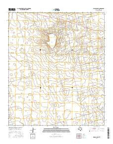 Whalen Lake Texas Current topographic map, 1:24000 scale, 7.5 X 7.5 Minute, Year 2016