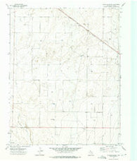 Wharton Ranch Texas Historical topographic map, 1:24000 scale, 7.5 X 7.5 Minute, Year 1973