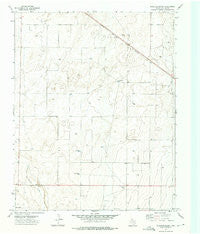 Wharton Ranch Texas Historical topographic map, 1:24000 scale, 7.5 X 7.5 Minute, Year 1973