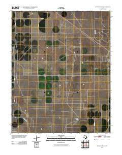 Wharton Ranch Texas Historical topographic map, 1:24000 scale, 7.5 X 7.5 Minute, Year 2010