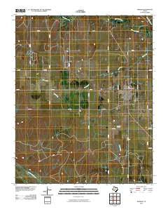 Wheeler Texas Historical topographic map, 1:24000 scale, 7.5 X 7.5 Minute, Year 2010