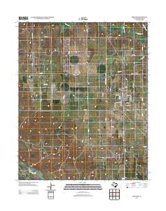 Wheeler Texas Historical topographic map, 1:24000 scale, 7.5 X 7.5 Minute, Year 2012