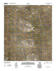 Wheeler Ranch Texas Historical topographic map, 1:24000 scale, 7.5 X 7.5 Minute, Year 2010