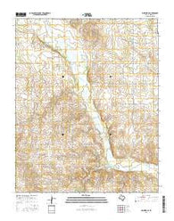 Wheeler SE Texas Current topographic map, 1:24000 scale, 7.5 X 7.5 Minute, Year 2016
