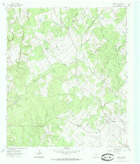 Wheelock Texas Historical topographic map, 1:24000 scale, 7.5 X 7.5 Minute, Year 1962