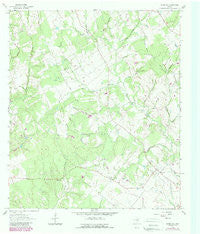 Wheelock Texas Historical topographic map, 1:24000 scale, 7.5 X 7.5 Minute, Year 1962