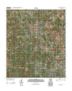 Wheelock Texas Historical topographic map, 1:24000 scale, 7.5 X 7.5 Minute, Year 2013