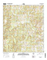 Wheelock Texas Current topographic map, 1:24000 scale, 7.5 X 7.5 Minute, Year 2016