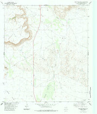 Whirlwind Spring Texas Historical topographic map, 1:24000 scale, 7.5 X 7.5 Minute, Year 1983