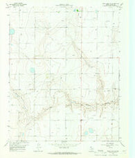 White Deer SW Texas Historical topographic map, 1:24000 scale, 7.5 X 7.5 Minute, Year 1966