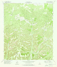 White Draw Texas Historical topographic map, 1:24000 scale, 7.5 X 7.5 Minute, Year 1973