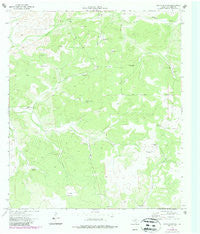 White Draw NE Texas Historical topographic map, 1:24000 scale, 7.5 X 7.5 Minute, Year 1973