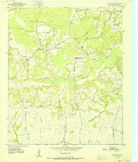 White Rock Texas Historical topographic map, 1:24000 scale, 7.5 X 7.5 Minute, Year 1951