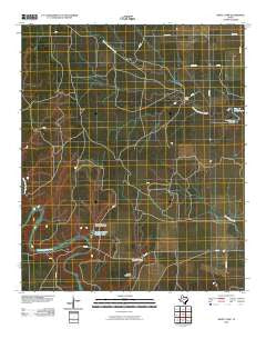 White Camp Texas Historical topographic map, 1:24000 scale, 7.5 X 7.5 Minute, Year 2010
