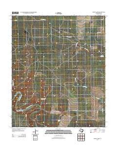 White Camp Texas Historical topographic map, 1:24000 scale, 7.5 X 7.5 Minute, Year 2012