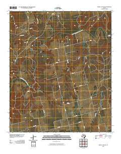 White Canyon Texas Historical topographic map, 1:24000 scale, 7.5 X 7.5 Minute, Year 2010